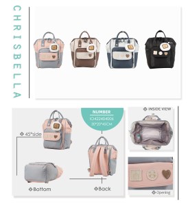 کوله وارداتی کریس بلا کد IO4006 سایز 45*20*30