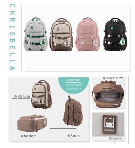 کوله وارداتی کریس بلا کدIO4003 سایز45*20*30