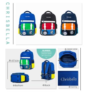 کوله وارداتی کریس بلا کد JT2042 رنگ سایز41*13*29