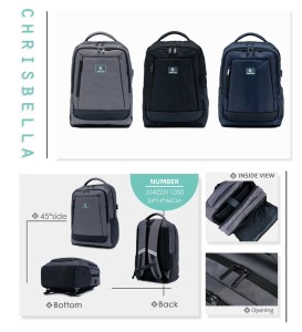 کوله وارداتی کریس بلا کدJU1050 سایز 46*14*34*