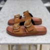 صندل زنانه طبی کد ss185 رنگ عسلی سایز 37