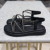 صندل زنانه فول طبی کوکو کد B816-2 رنگ مشکی سایز 39
