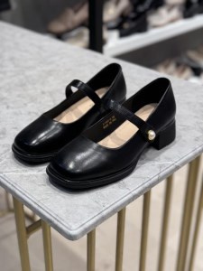 کفش زنانه وارداتی کوکو فول طبی پاشنه 4 سانت کد B632-2