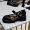کفش مجلسی زنانه کوکو وارداتی پاشنه 5 سانت کد B531-1 رنگ مشکی سایز 36