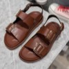 صندل زنانه طبی کد ss192 رنگ عسلی سایز 37