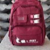 کوله وارداتی کد BB3608 رنگ زرشکی سایز46*32*15 cm