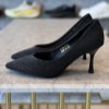 کفش مجلسی کوکو پاشنه8 سانت کد b658-6 رنگ مشکی سایز 38