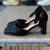 کفش زنانه کوکو پاشنه 7 سانت کد b553-2 رنگ مشکی سایز 36