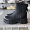 نیم بوت کوکو پاشنه 6 سانت کد b338-1 رنگ مشکی سایز 36