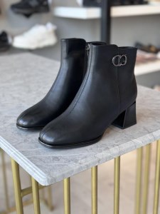 نیم بوت کوکو پاشنه دار مجلسی پاشنه 5سانت کدb303-1