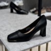 کفش زنانه کوکو پاشنه 7سانت کد b662-2 رنگ مشکی سایز 39