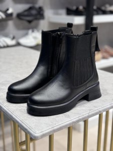 نیم بوت ساده کشدار پاشنه 5سانت کد n5-107