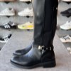 بوت بلند کلوز پاشنه 4سانت کد cls-9331 رنگ مشکی سایز 39