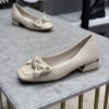کفش عروسکی لس کارپ کد mdt-163 رنگ کرم سایز 41