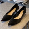 کفش زنانه مجلسی بایلی کوکو پاشنه 4سانت کد B639-3 رنگ مشکی سایز 38