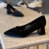 کفش زنانه مجلسی بایلی کوکو پاشنه 5 سانت کد B675-5 رنگ مشکی سایز 37
